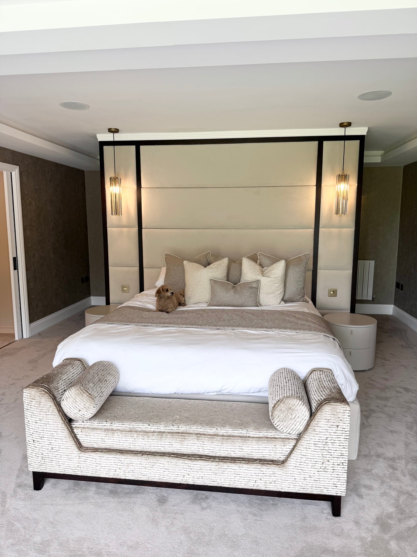 Luxury Bespoke Headboard & Base