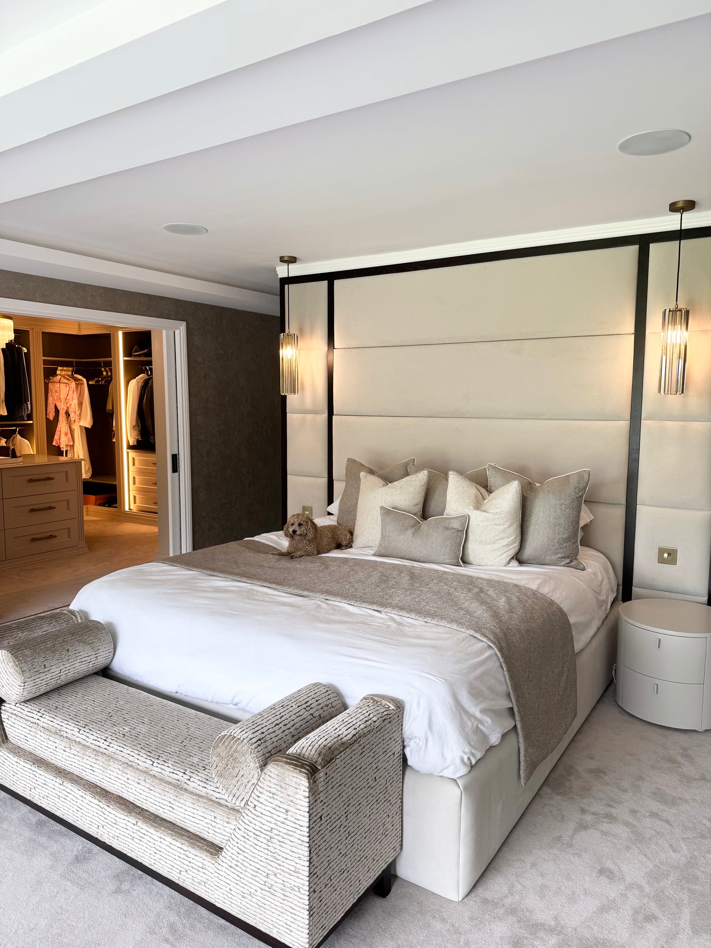 Luxury Bespoke Headboard & Base