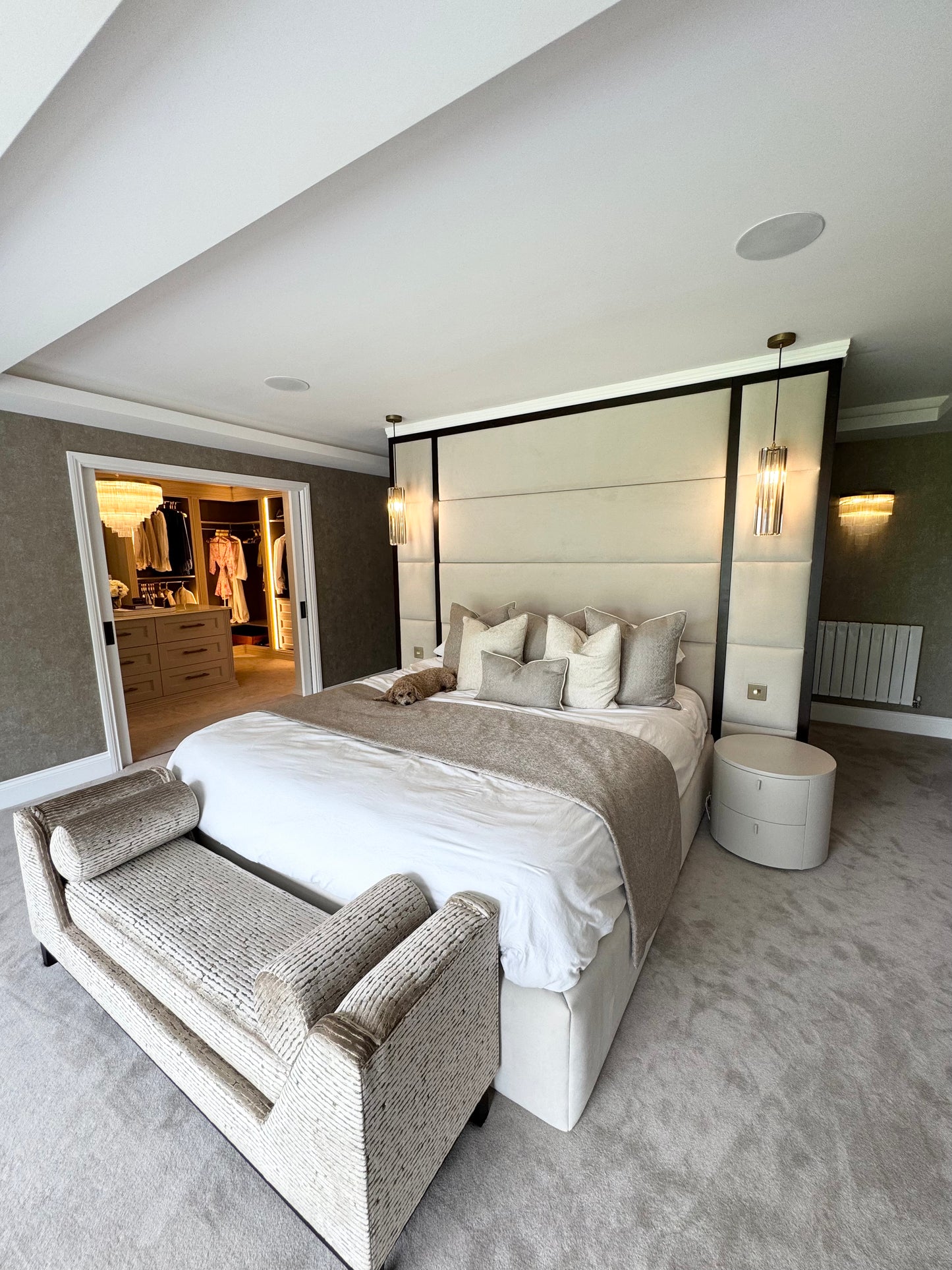 Luxury Bespoke Headboard & Base
