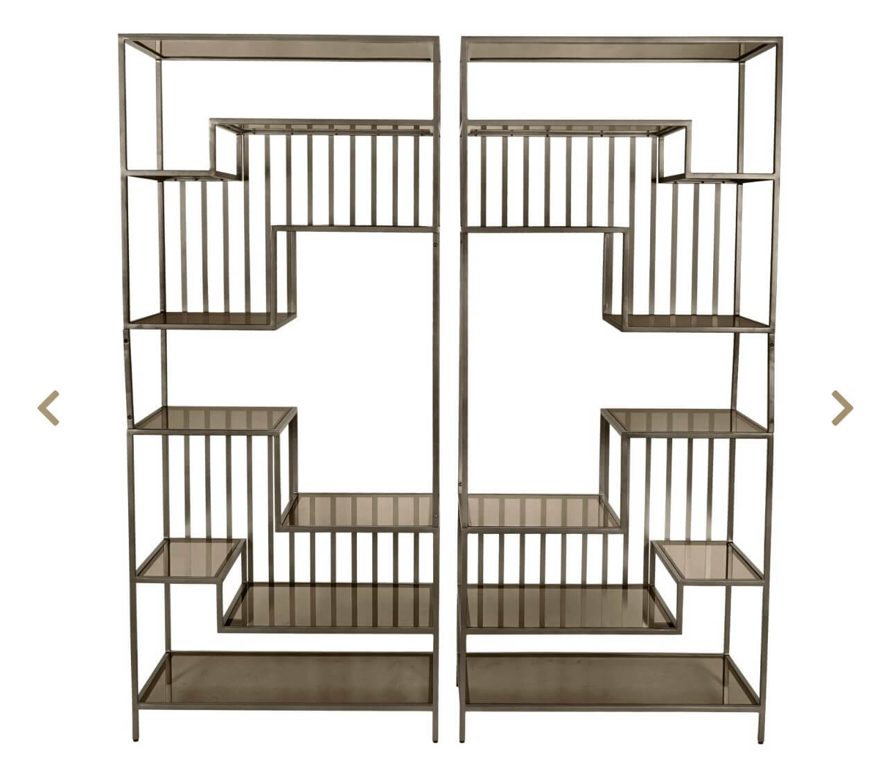 Luxury Pair Of Two Display Units