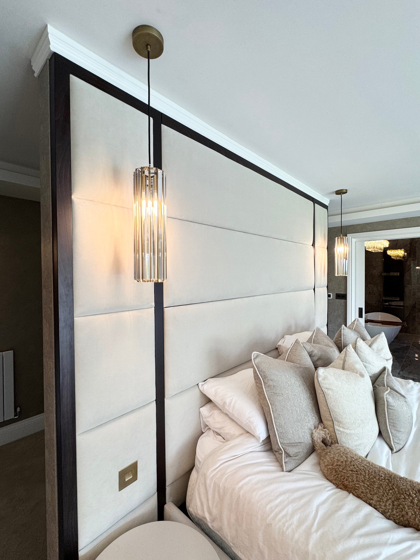 Luxury Bespoke Headboard & Base