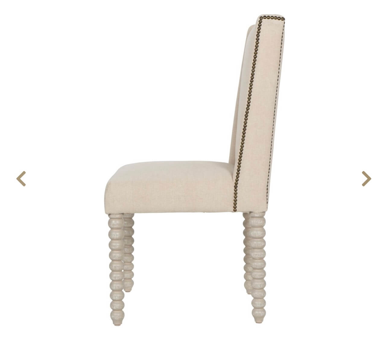 Ivory Upholstered Dining chair