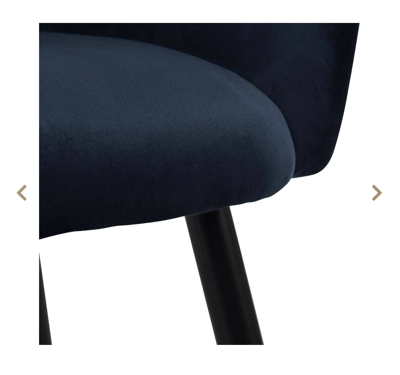 Royal Blue Velvet Dining Chair