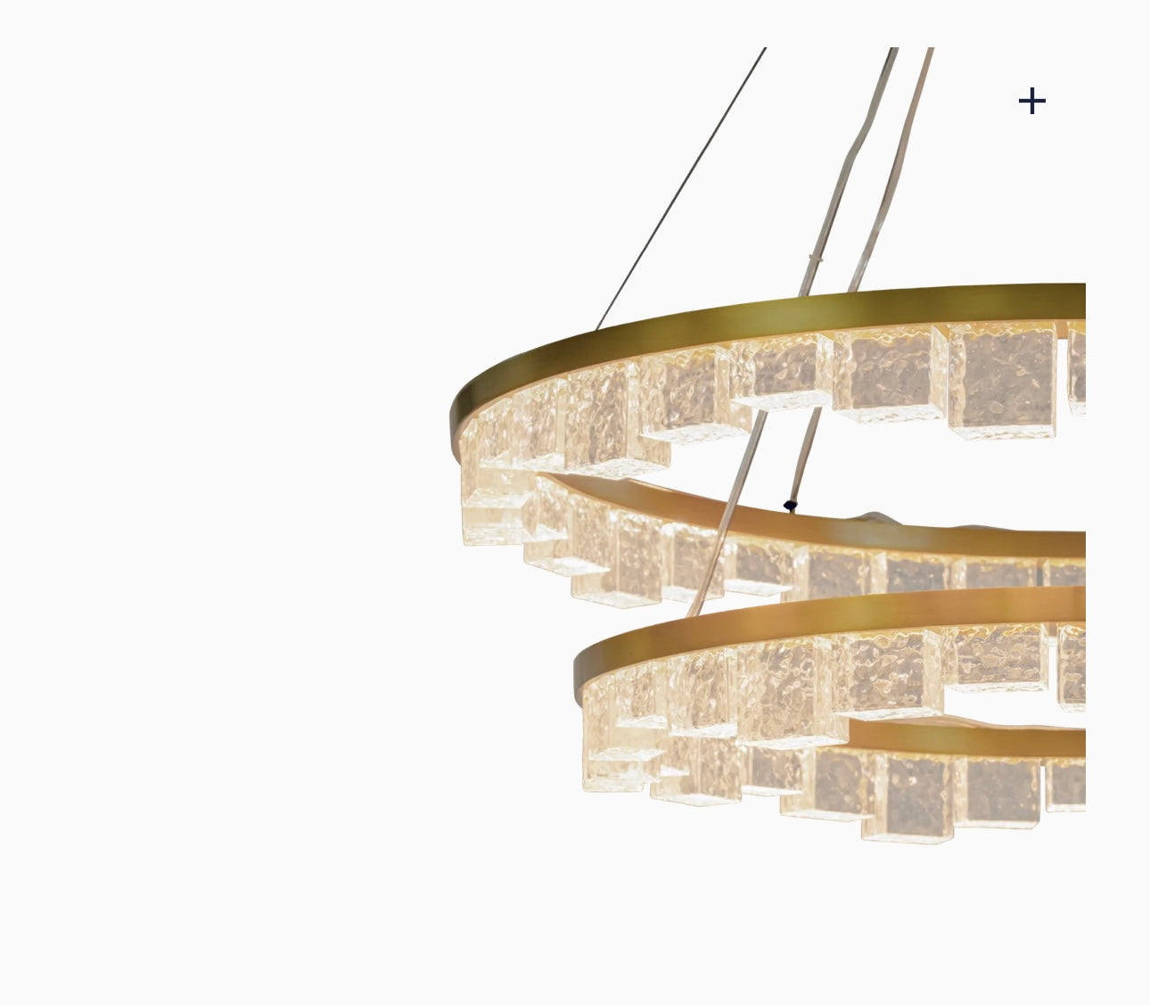 Bespoke Opulent Crystal Tiered Chandelier