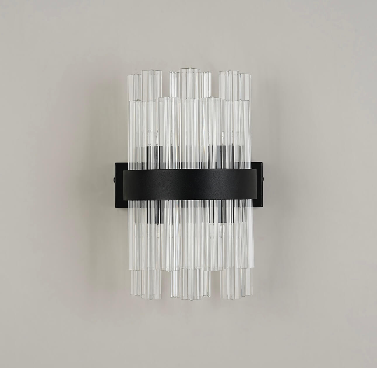 Bond Street Black Wall Light