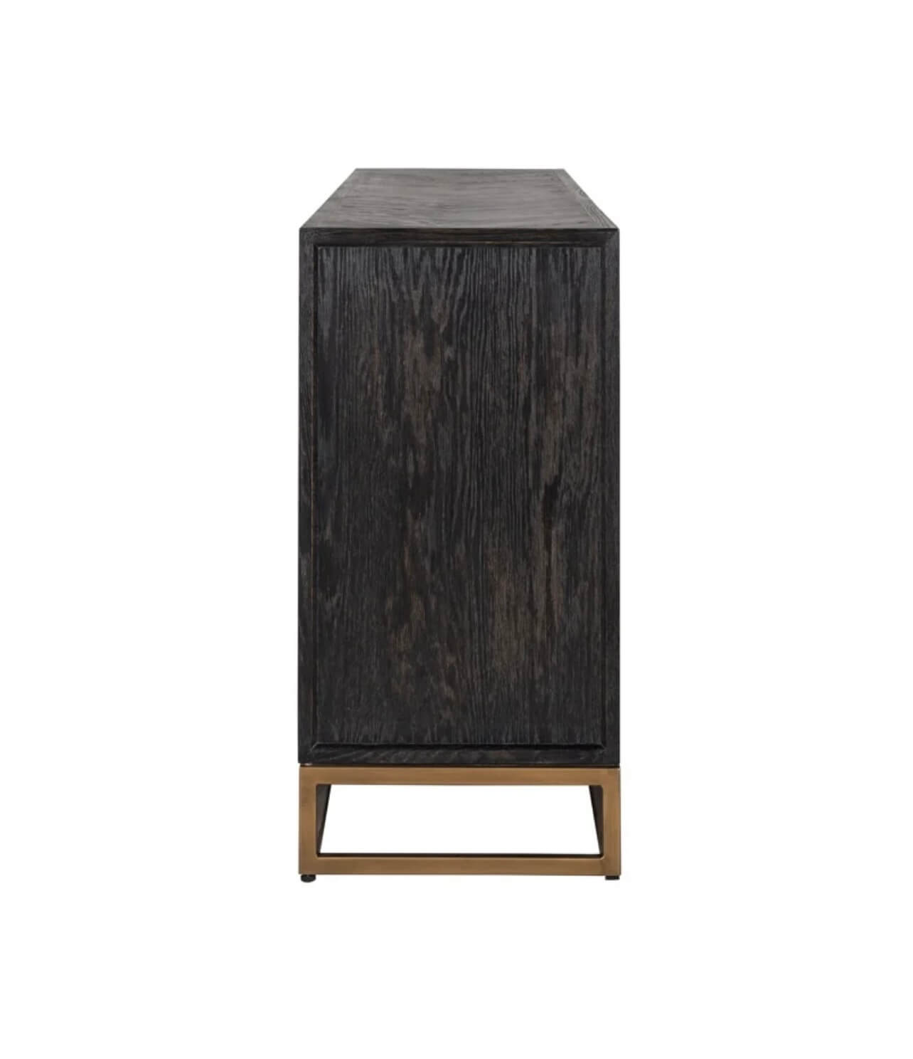 Black Rustic Brass Sideboard