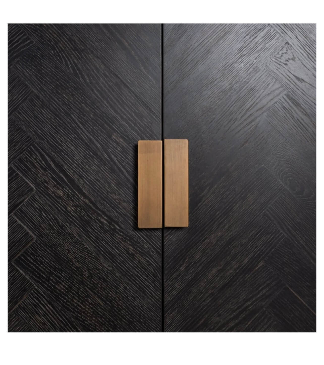 Black Rustic Brass Sideboard