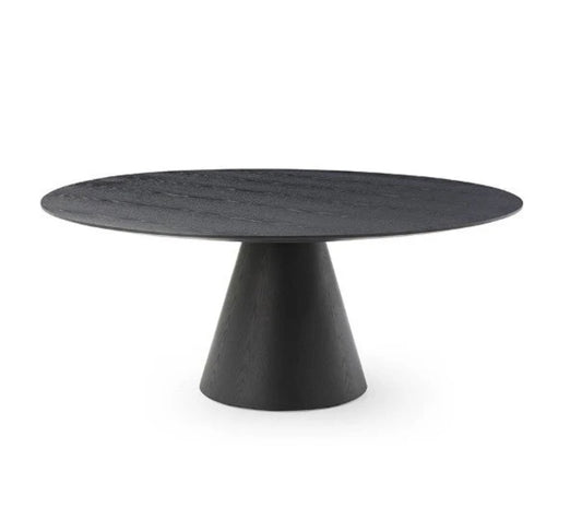 Tavamo 180 Dining Table - Black Oak