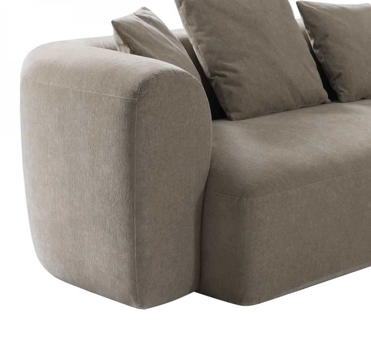 Willow Sectional Sofa Warm Taupe