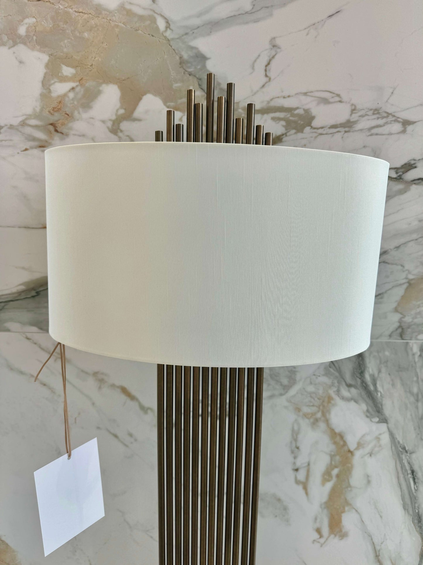 Dark Antique Brass Floor Lamp