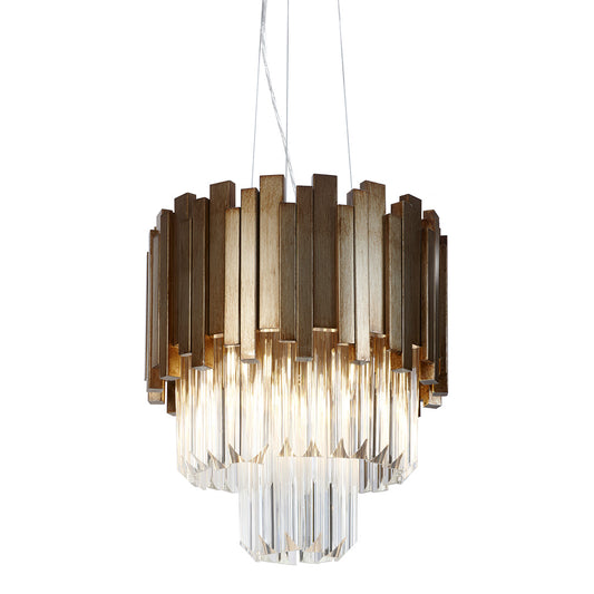 Antique Gold Finish 40cm Chandelier