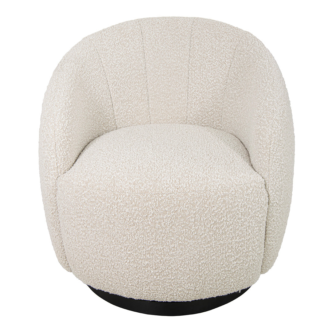 Natural Finish Swivel Chair