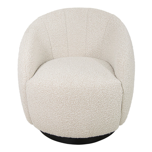 Natural Finish Swivel Chair