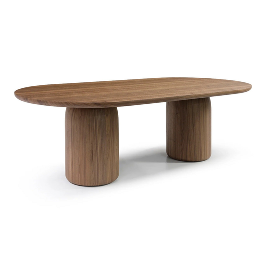 Basilca Dining Table 240 - Walnut