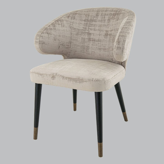 Luxe Mushroom Dining Chair