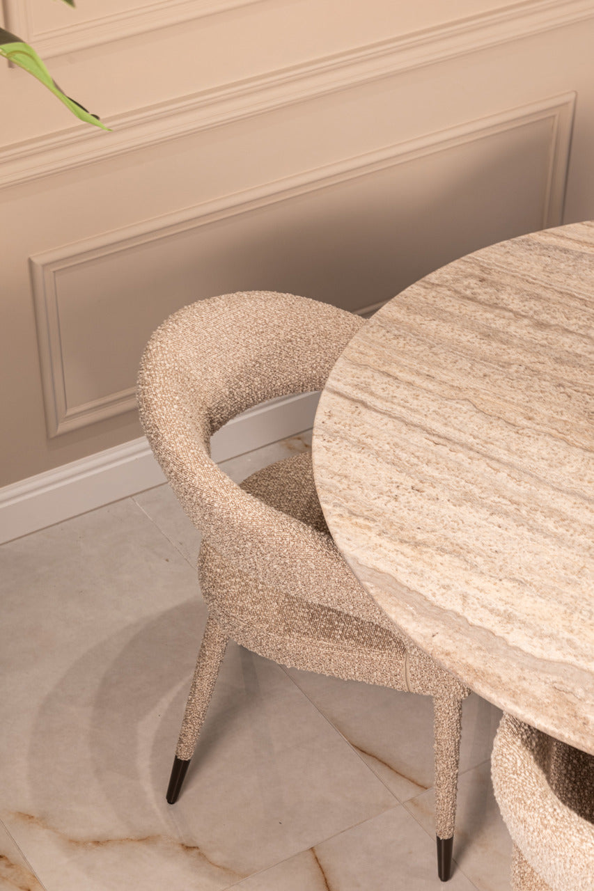 Weston Grey Dining Table 135cm