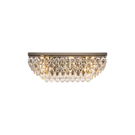 Orlune 70cm Linear Flush Chandelier