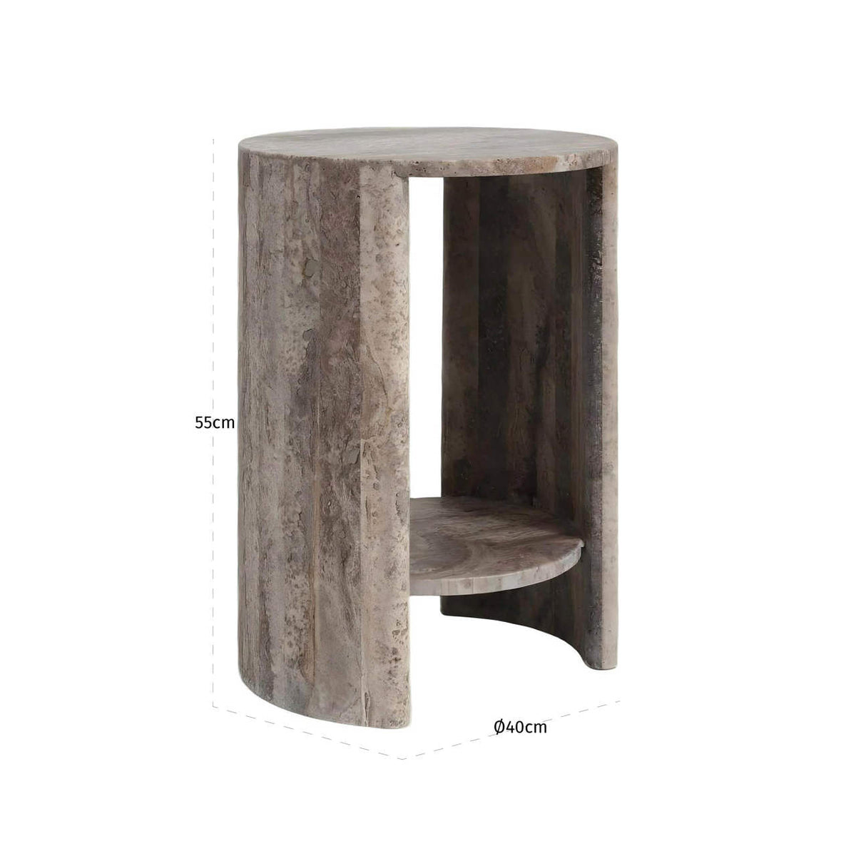 Weston Grey Side Table