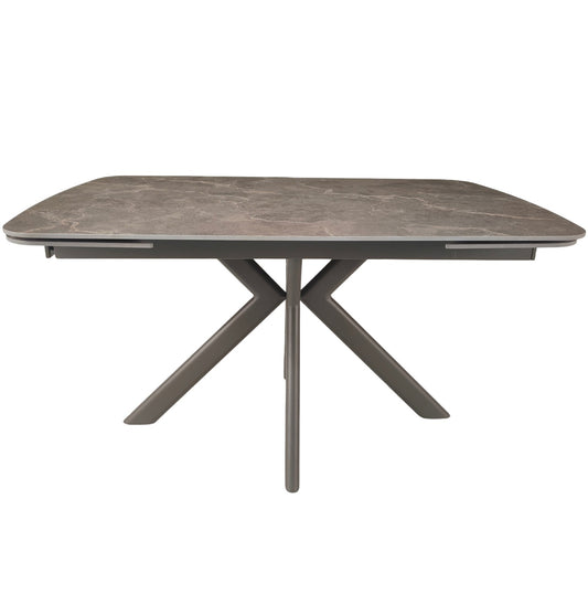 Modena Latte Stone Ceramic Extending Dining Table 140-200cm