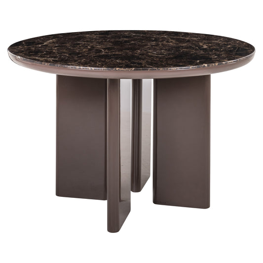 Ancona Chocolate Brown Dining Table