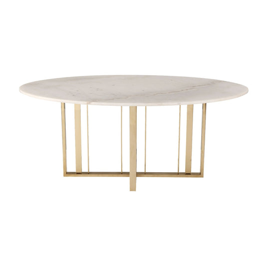 Liang & Eimil Fenty Dining Table - White Marble