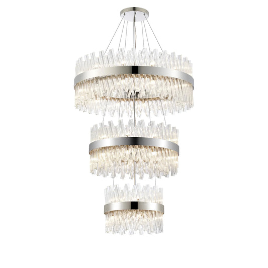 Bond Street 3 Tier Chandelier 40 + 60 + 80cm