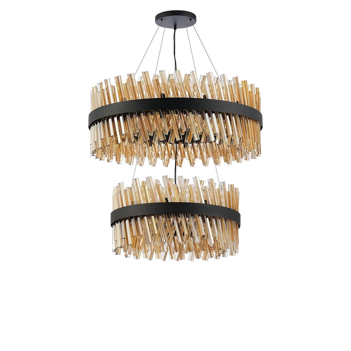Bond Street 2 Tier Chandelier 60 + 80cm