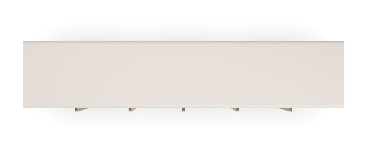Milano Textured Sideboard with Bronze Trim