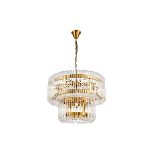 Liang & Eimil Mist Tall Pendant Lamp - Brushed Brass