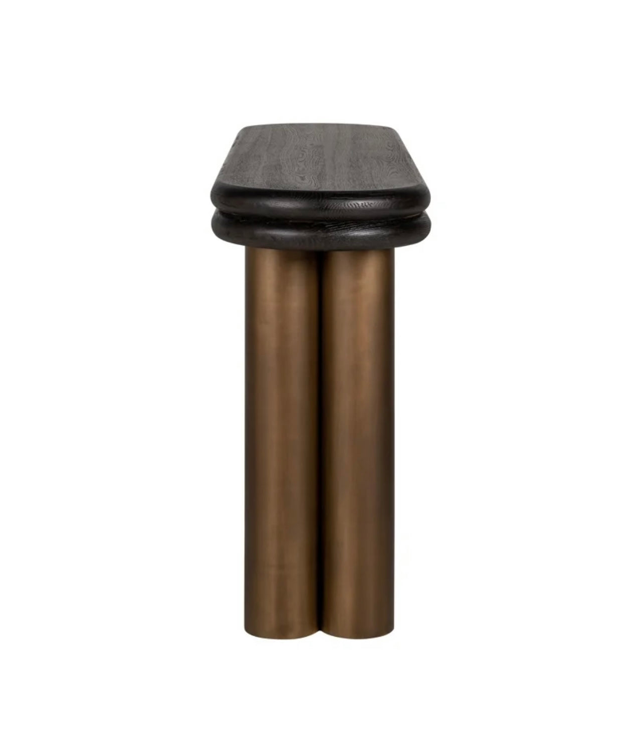 Black Rustic Console Table