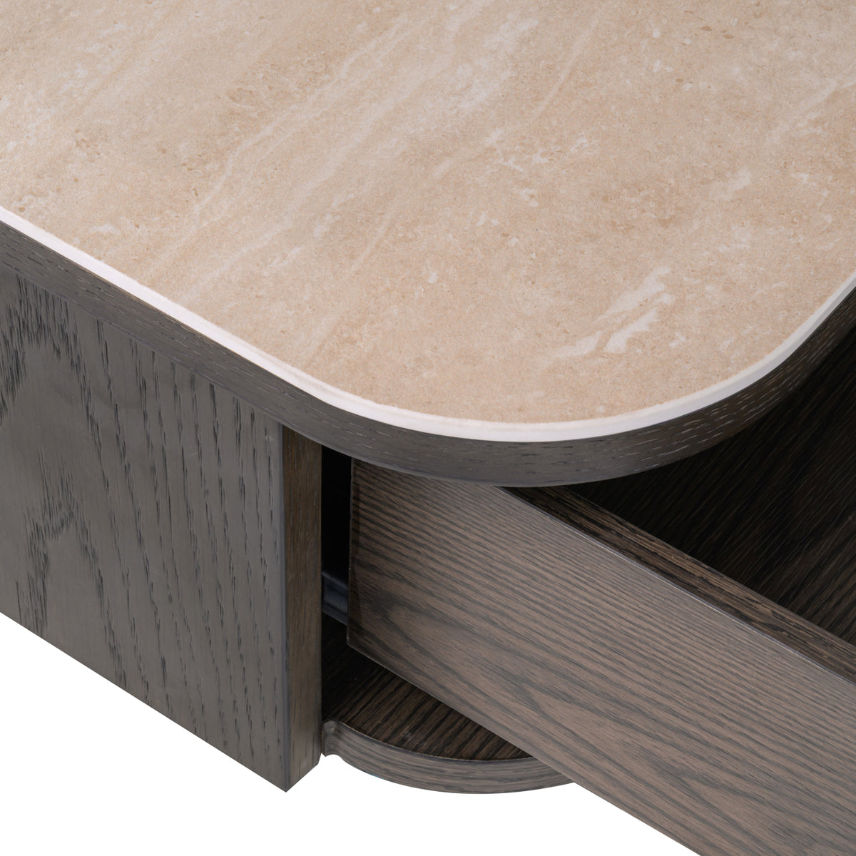 Nantes Brown Bedside Table