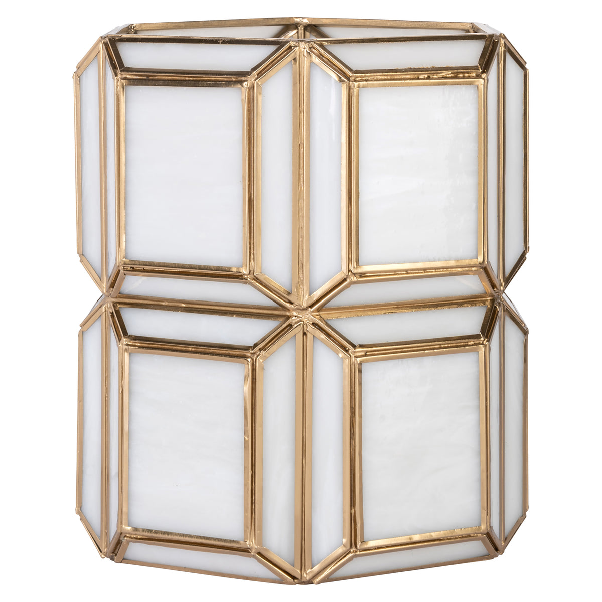 Arietta Antique Brass Small Hurricane Lantern