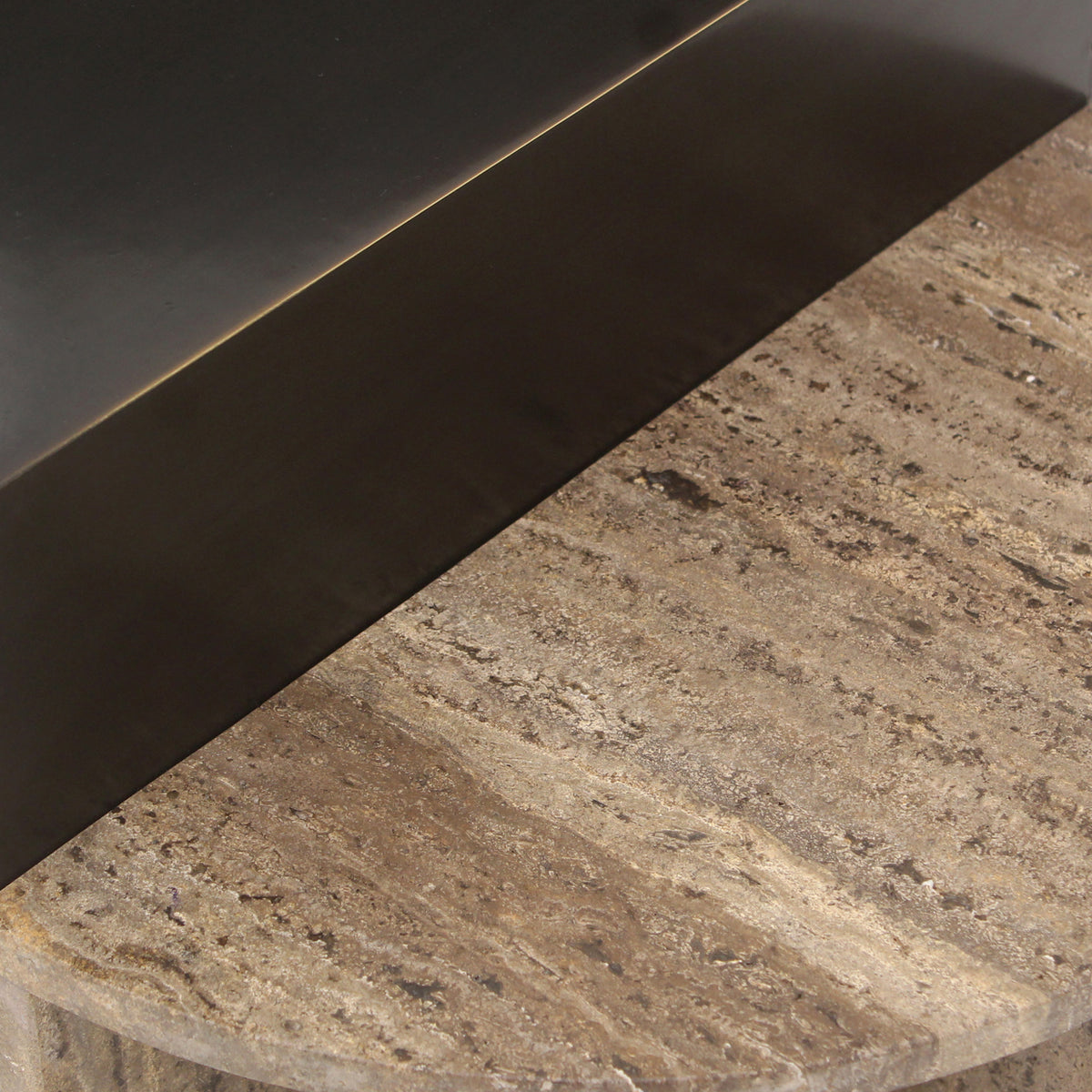 Russet Ash Brown Side Table
