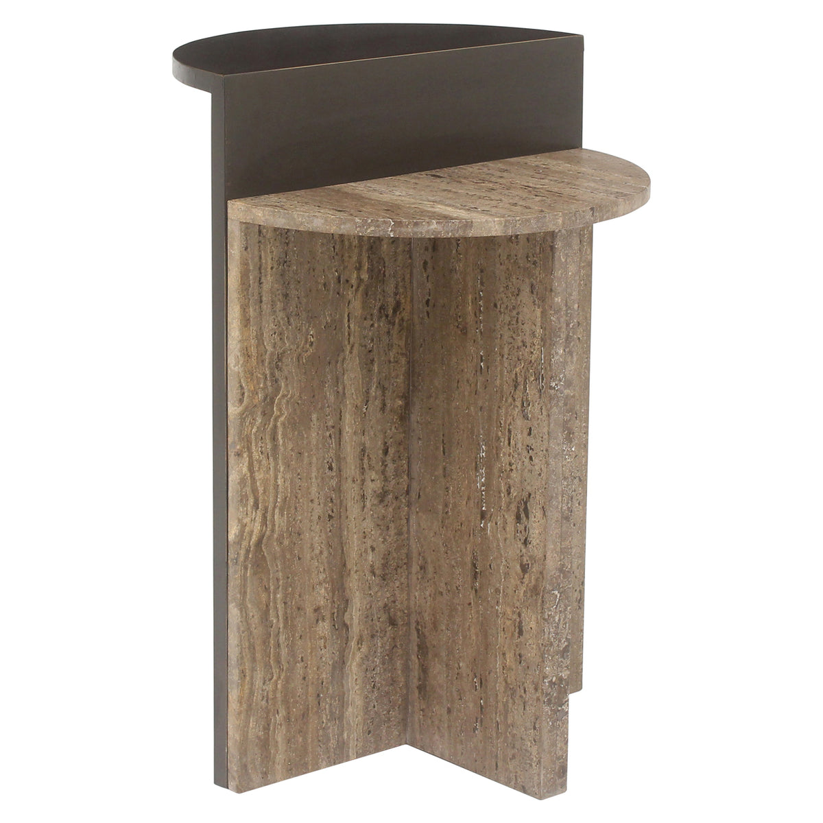 Russet Ash Brown Side Table