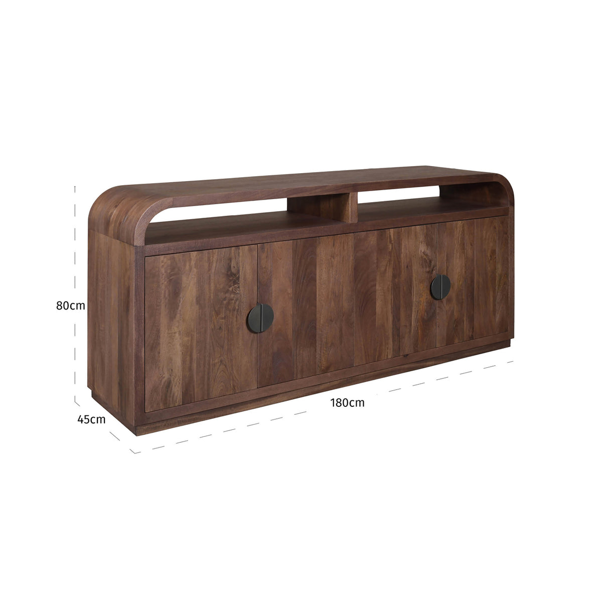 Bradley Spicebrown 4 Door Sideboard