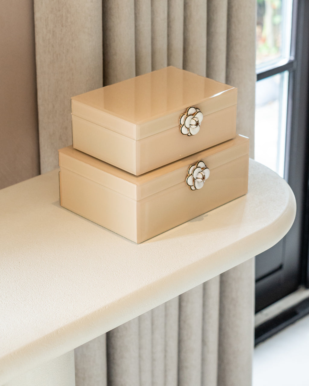 Winslet White Console Table