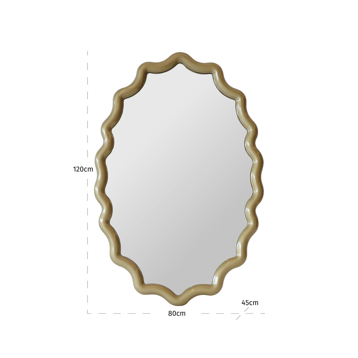 Morven Champagne Gold Mirror