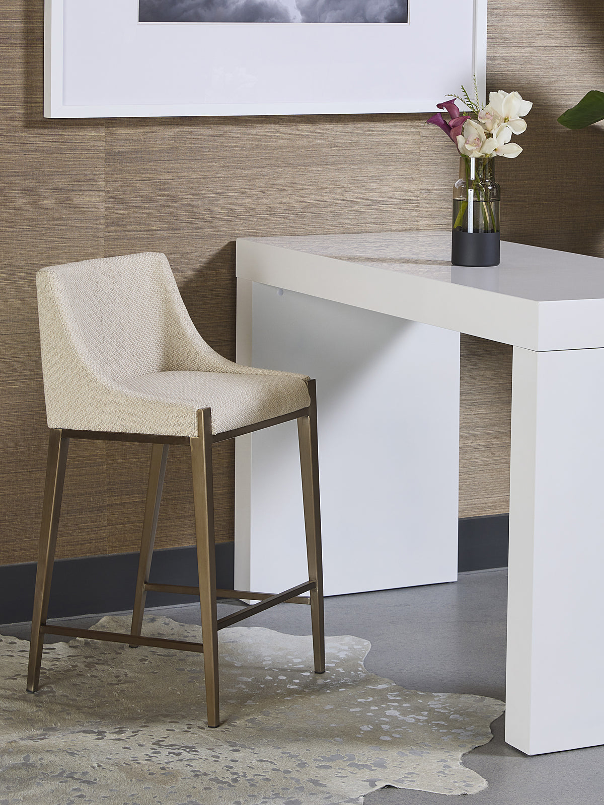 Ember Counter Stool Oatmeal