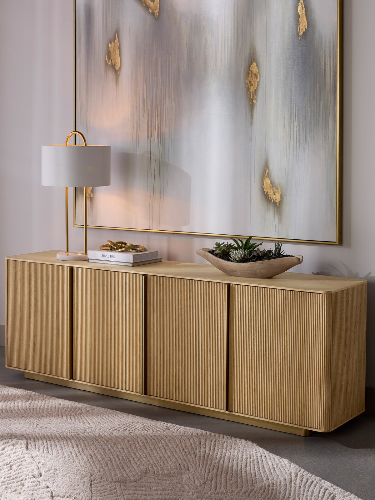 Florence Oak Sideboard 213cm
