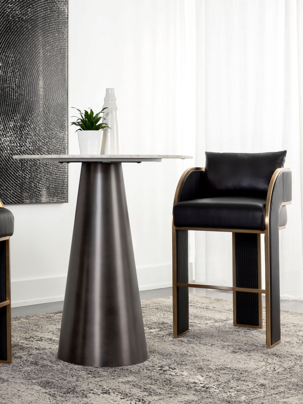 Hastings Barstool Black