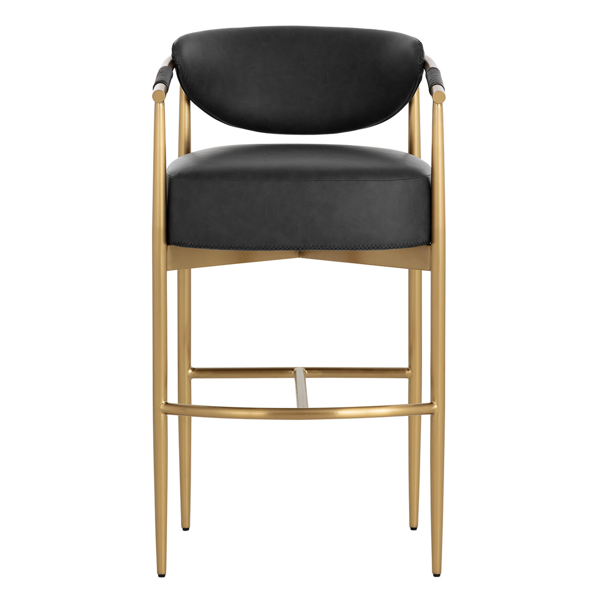 Fairfax Barstool Black
