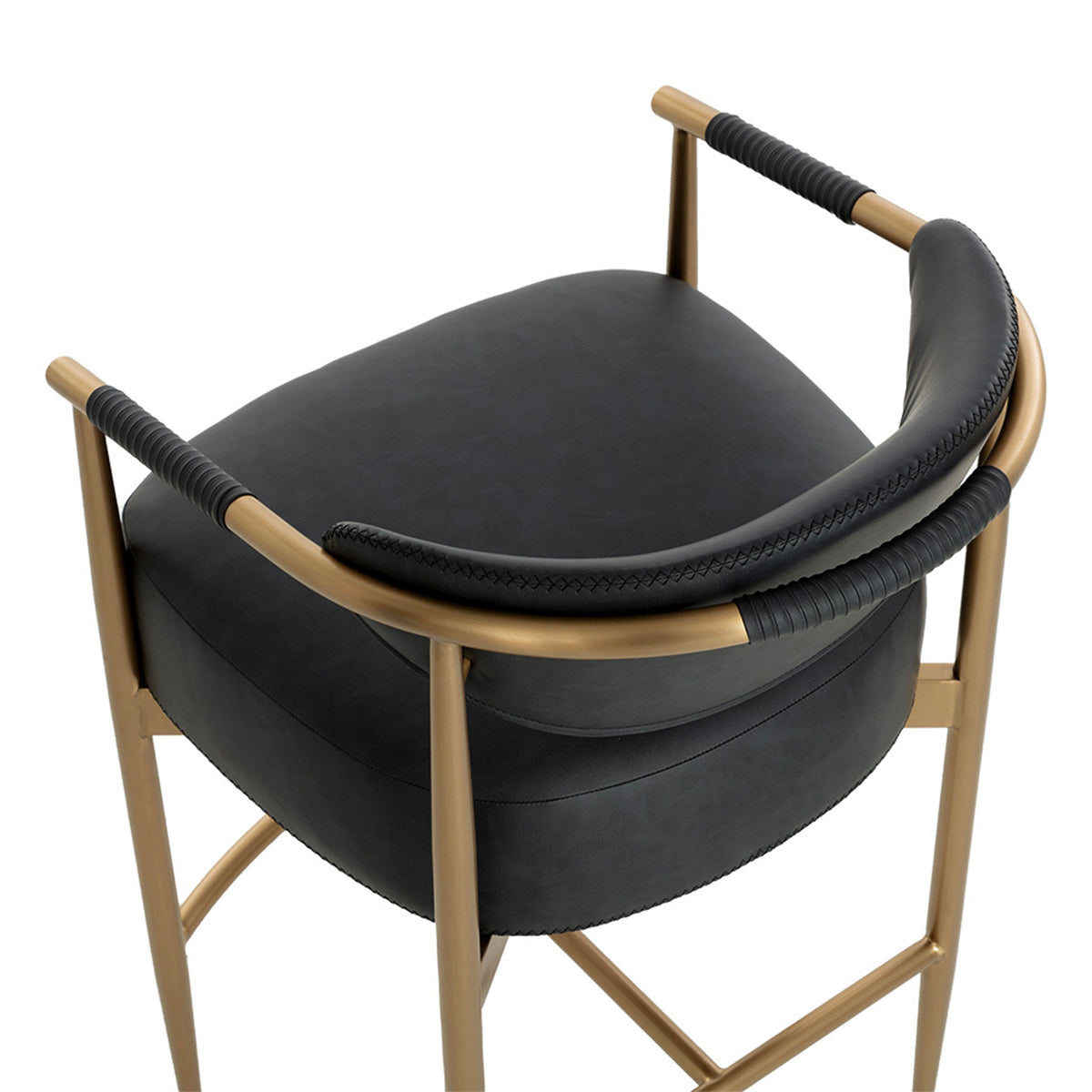 Fairfax Barstool Black