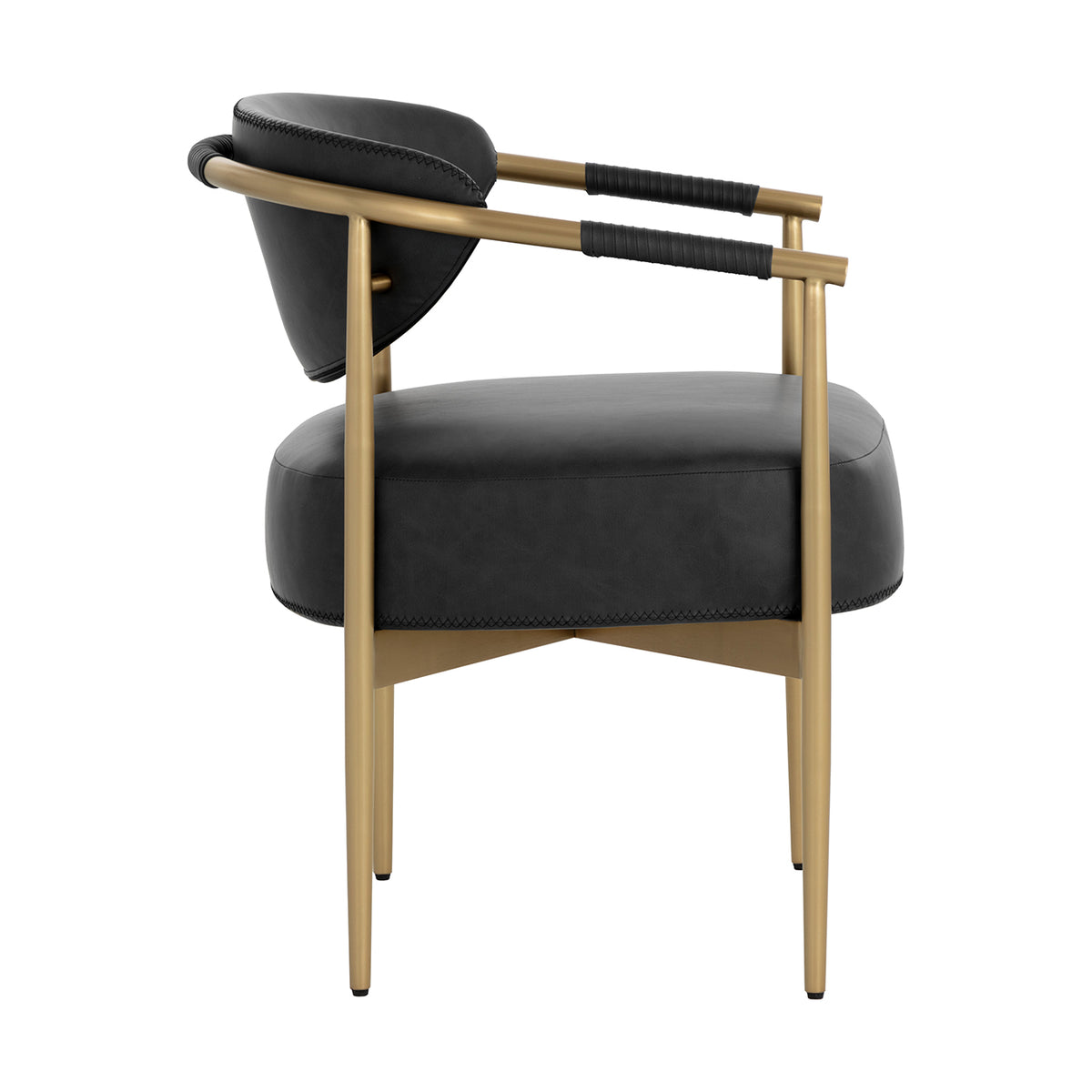 Fairfax Dining Chair Black
