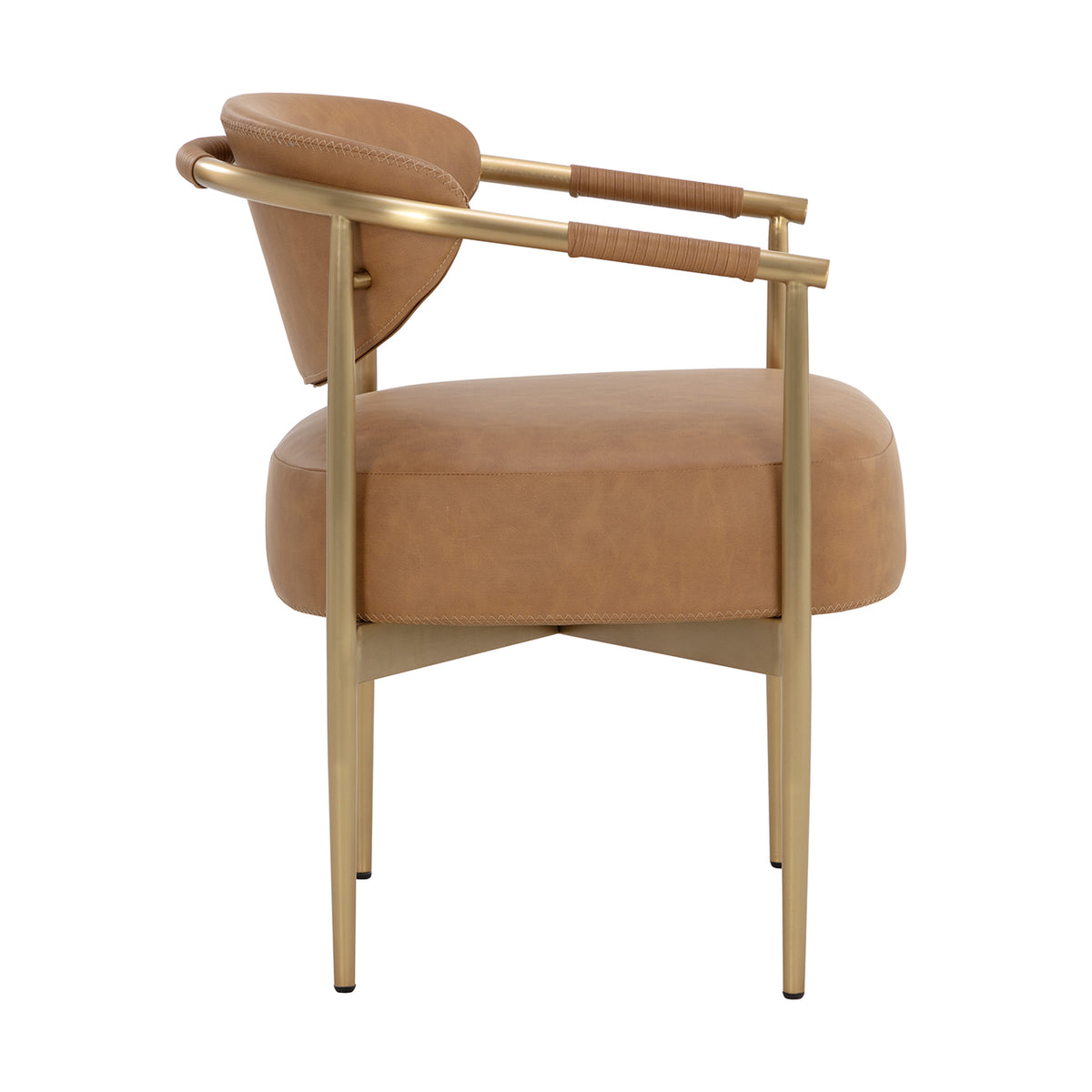 Fairfax Dining Chair Cognac