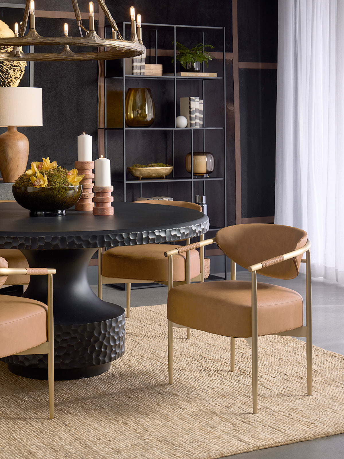 Fairfax Dining Chair Cognac