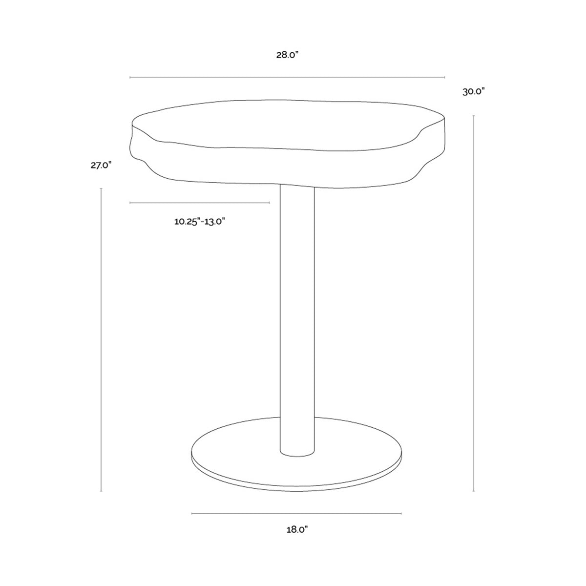 Garland Bistro Table