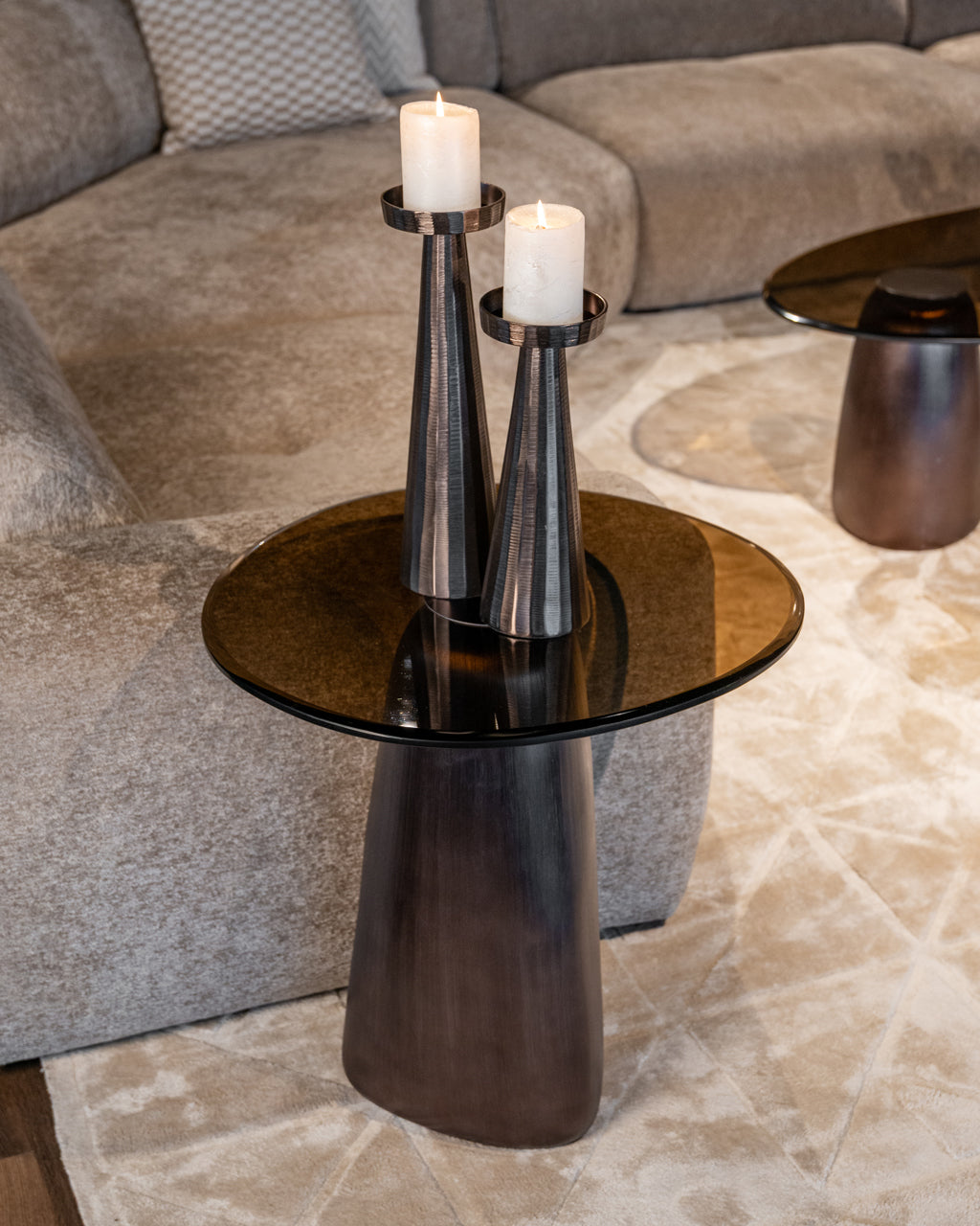 Hawthorn Bronze Side Table