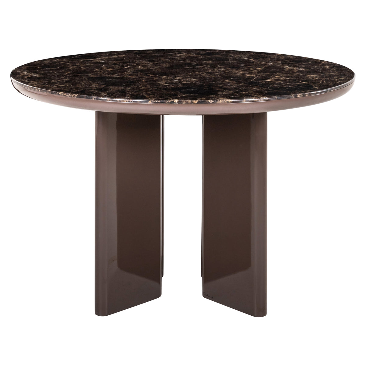 Ancona Chocolate Brown Dining Table