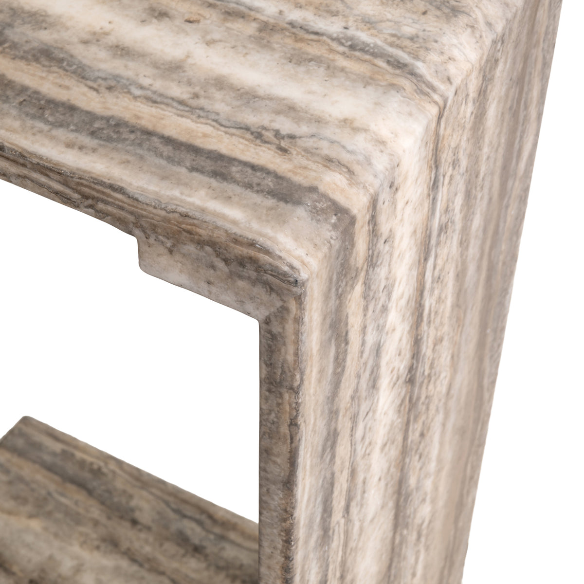 Dulcie Grey Sofa Side Table