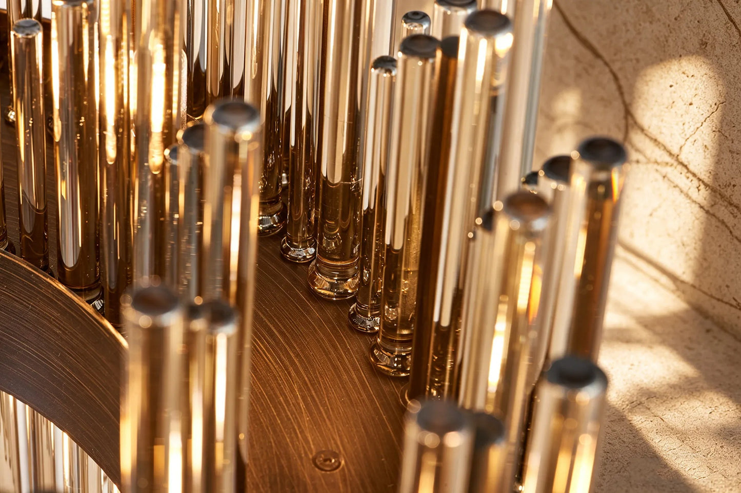 Talia Bronze Rectangular Chandelier 150cm